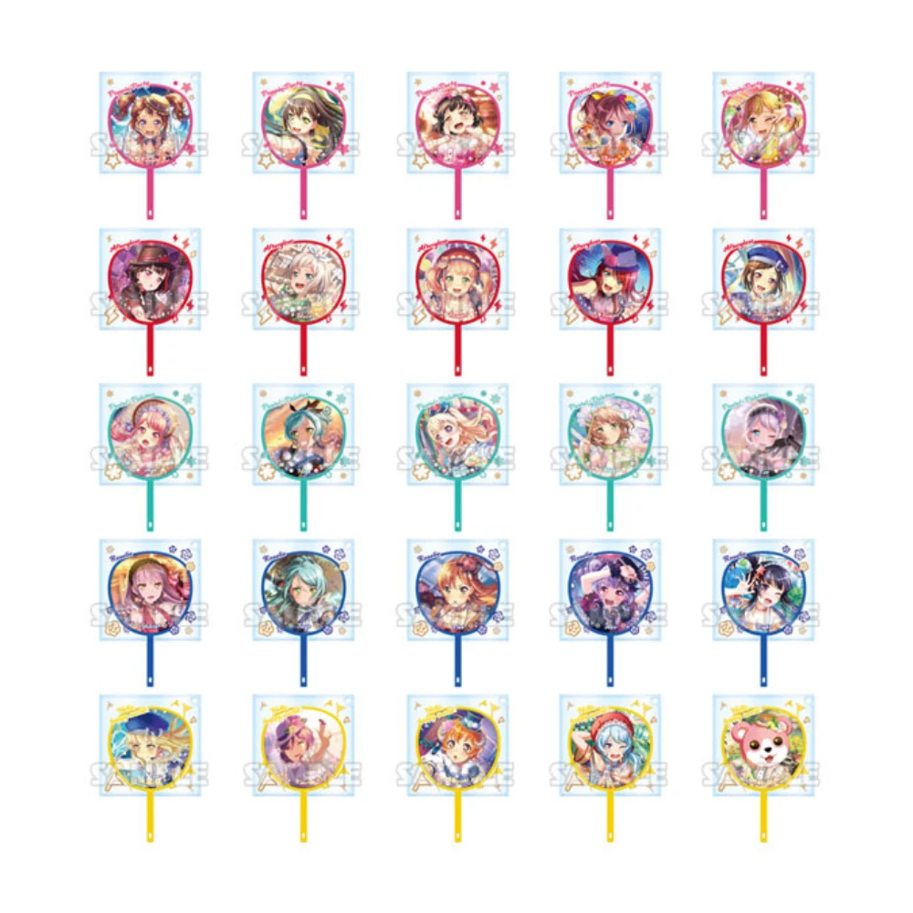 優惠價 BUSHIROAD CREATIVE【盒抽】BanG Dream! Girls Band Party! 隨機迷你團扇吊飾