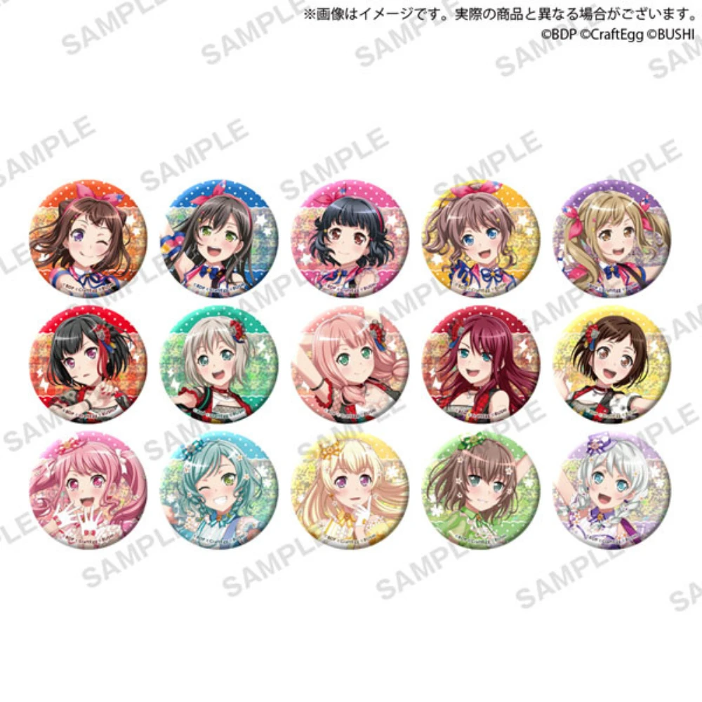 優惠價 BUSHIROAD CREATIVE【盒抽】BanG Dream! Girls Band Party! 隨機全息徽章 2022 Ver. Vol.1