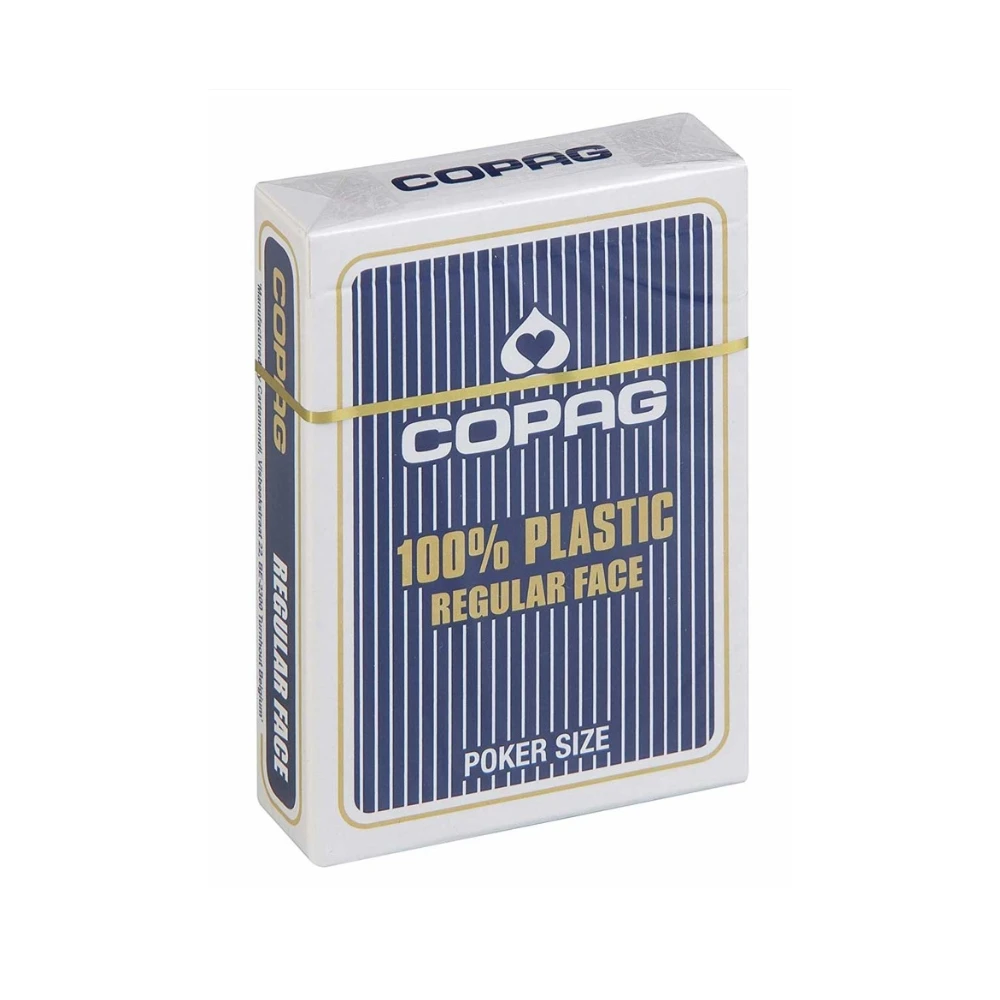 Cartamundi 撲克牌『COPAG 100%PLASTIC ( 藍 )』