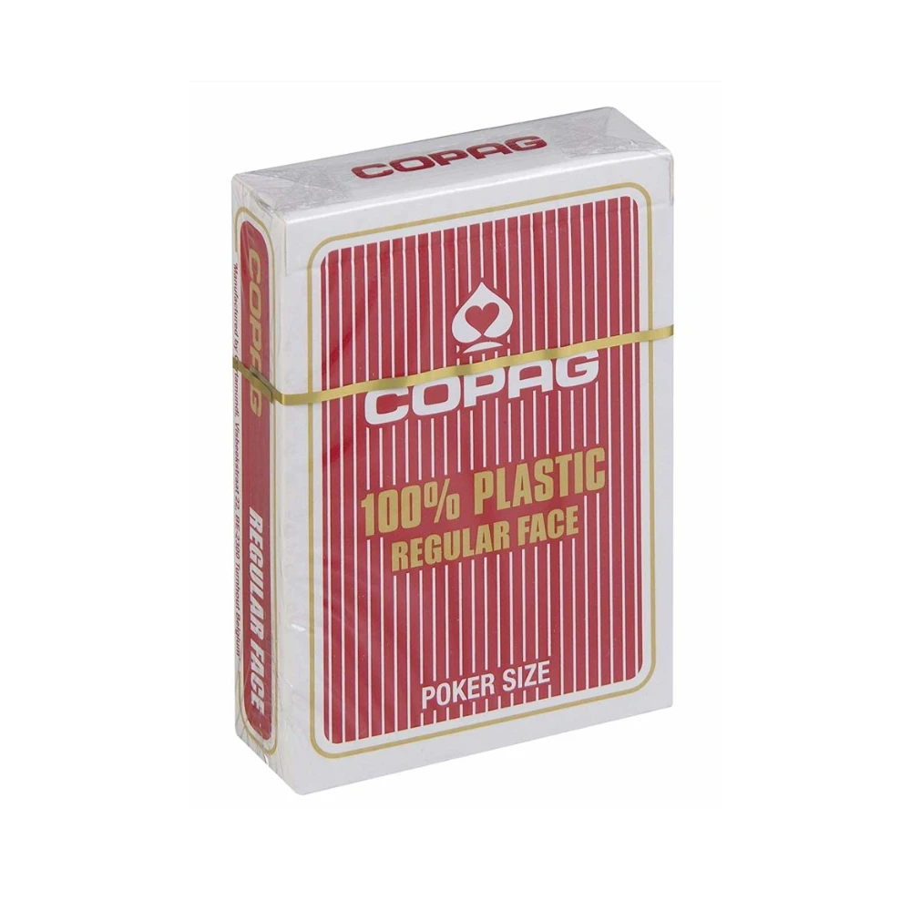 Cartamundi 撲克牌『COPAG 100%PLASTIC ( 紅 )』