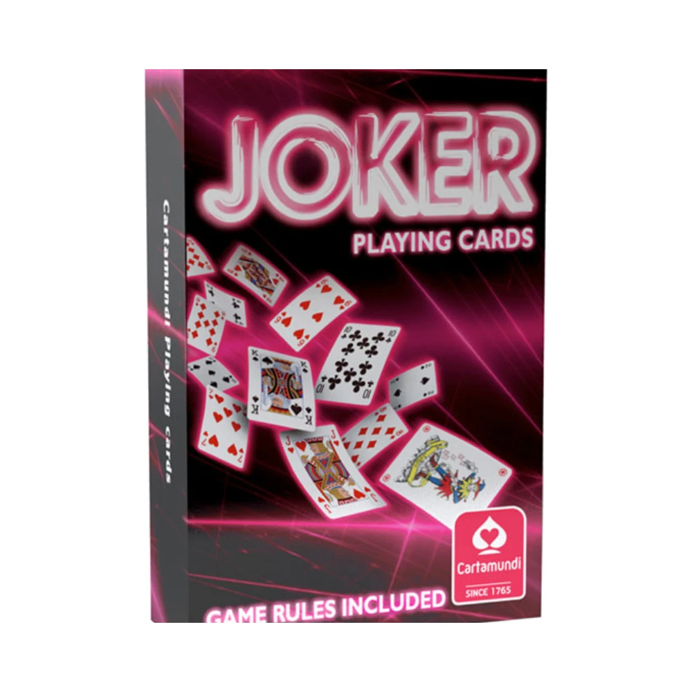 Cartamundi 撲克牌『JOKER PLAYING CARDS ( 紅 )』
