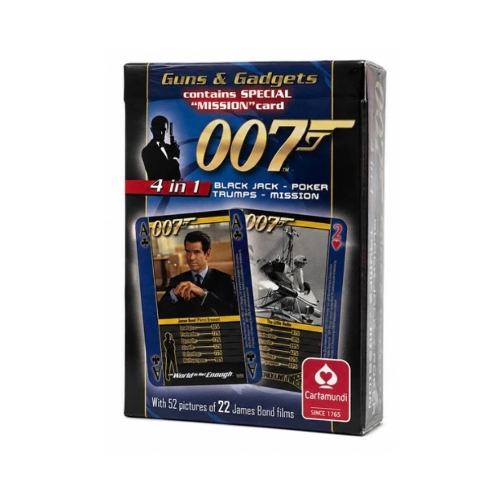 Cartamundi 撲克牌『007 Guns & Gadgets / 007 武器與裝置』