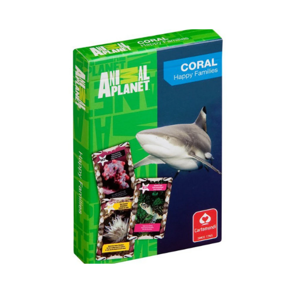 Cartamundi Happy Families 遊戲卡牌『 ANIMAL PLANET (CORAL) / 動物星球頻道 (珊瑚礁) 』