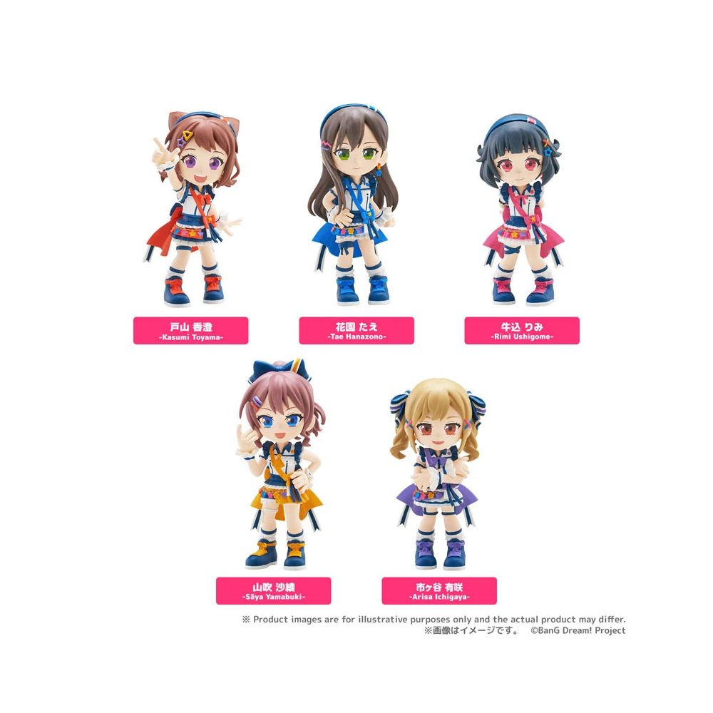 Bushiroad Creative PalVerse  BanG Dream! Poppin'Party 角色公仔