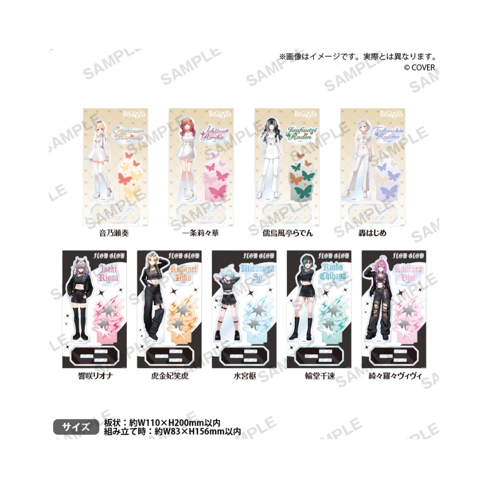 BUSHIROAD CREATIVE hololive DEV_IS NEW WAVE POP UP STORE 組裝式角色壓克力立牌