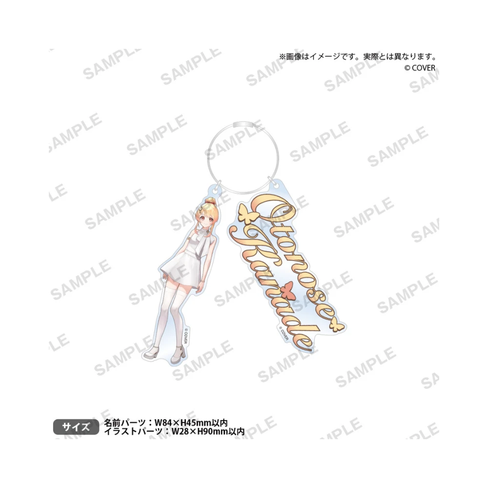 BUSHIROAD CREATIVE hololive DEV_IS NEW WAVE POP UP STORE 壓克力角色鑰匙圈