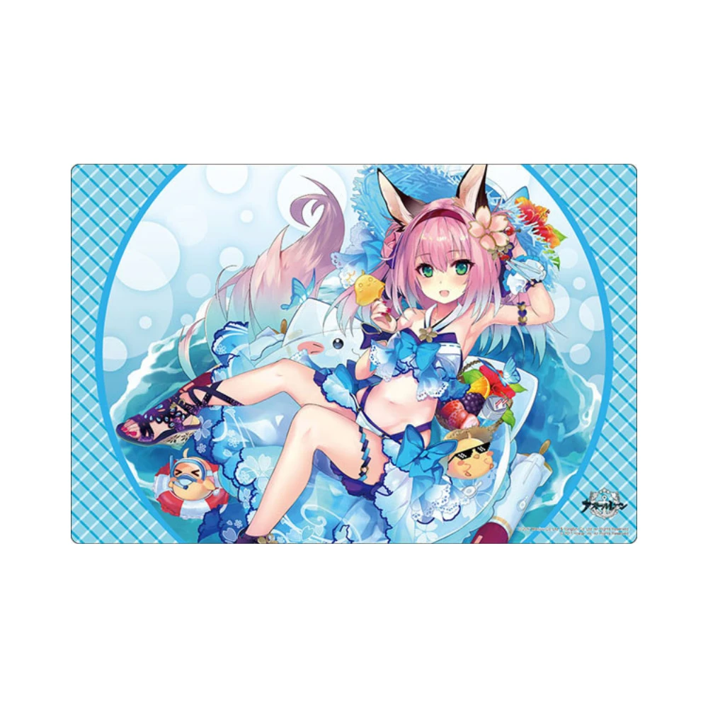 優惠價 Bushiroad 橡膠桌墊 V2 Vol.1444「碧藍航線」花月 白昼月、海辺の華ver.
