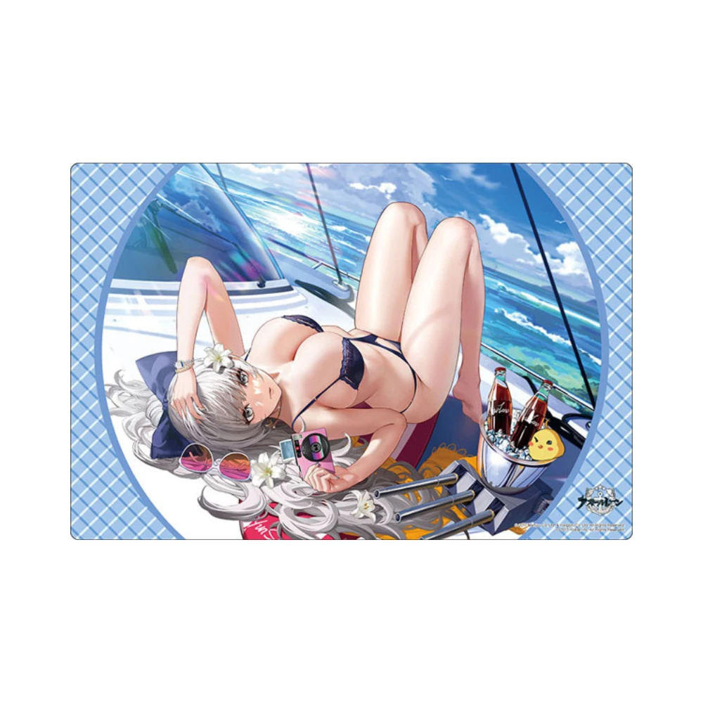 Bushiroad 橡膠桌墊 V2 Vol.1577「碧藍航線」維托里奧·維內托 ラスペツィアの花ver.