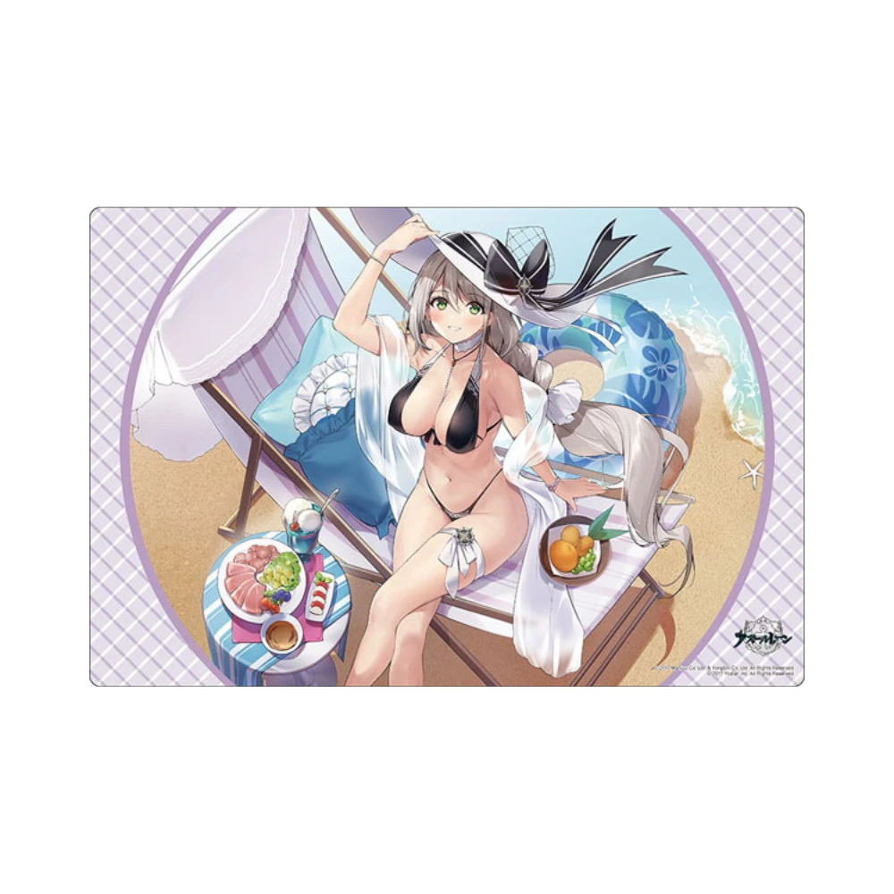 Bushiroad 橡膠桌墊 V2 Vol.1578「碧藍航線」天鷹 浅瀬のホリデーサディアver.
