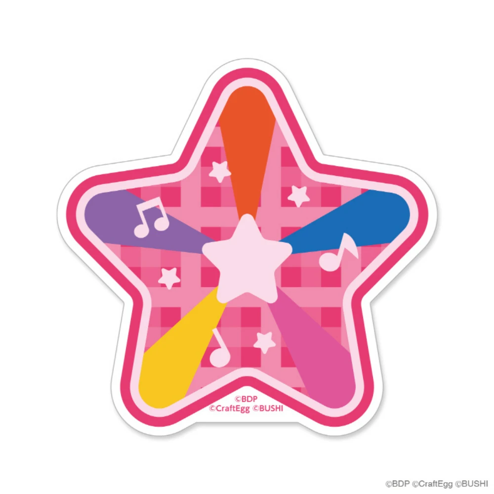 BUSHIROAD BanG Dream! Girls Band Party! Poppin'Party 貼紙