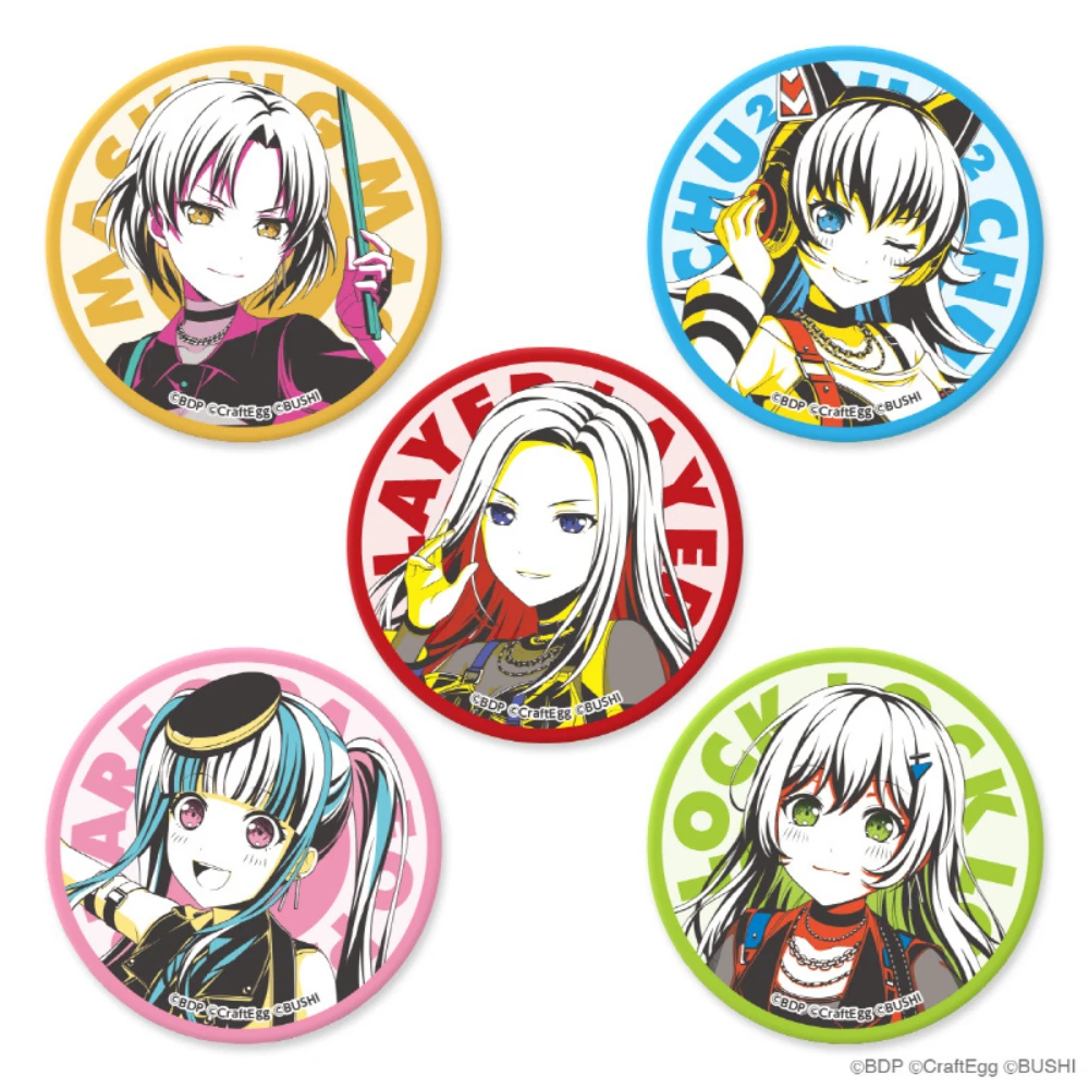BUSHIROAD BanG Dream! Girls Band Party! C-POP ART 布章夾式徽章 RAISE A SUILEN