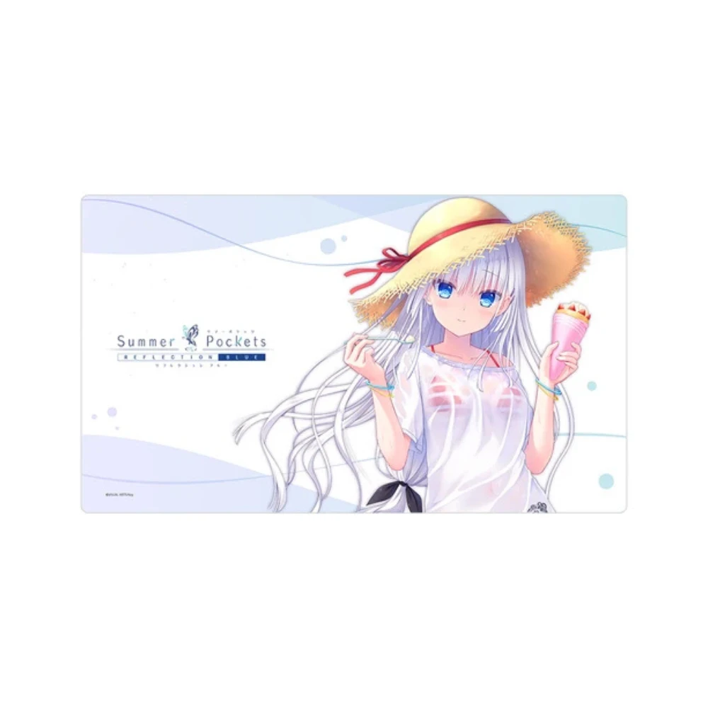 【2026年12月預購】(09/24結單)窗簾魂 橡膠桌墊『Summer Pockets REFLECTION BLUE』鳴瀨白羽 夏日祭典2024