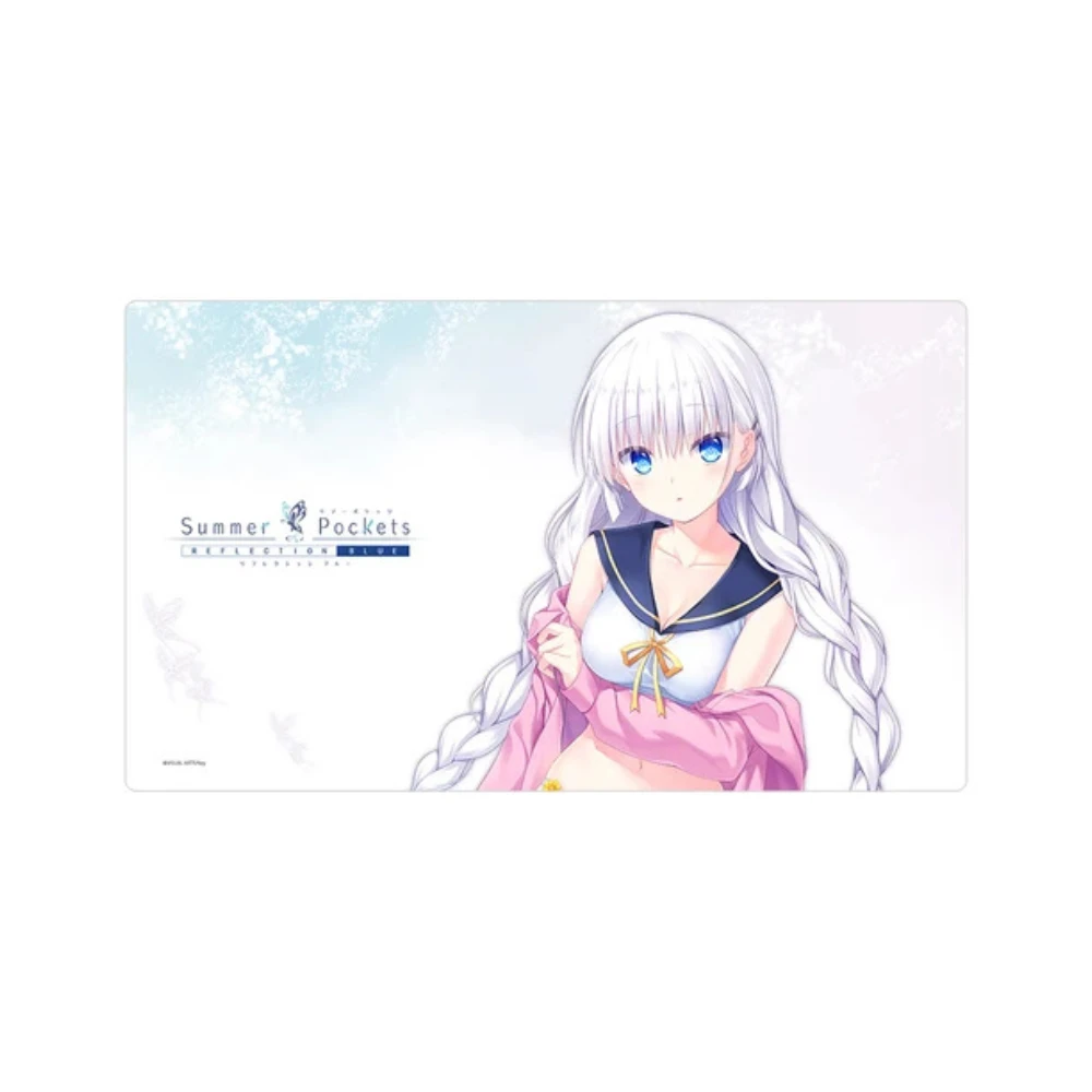 【2026年12月預購】(09/24結單)窗簾魂 橡膠桌墊『Summer Pockets REFLECTION BLUE』鳴瀨白羽 夏日祭典2025