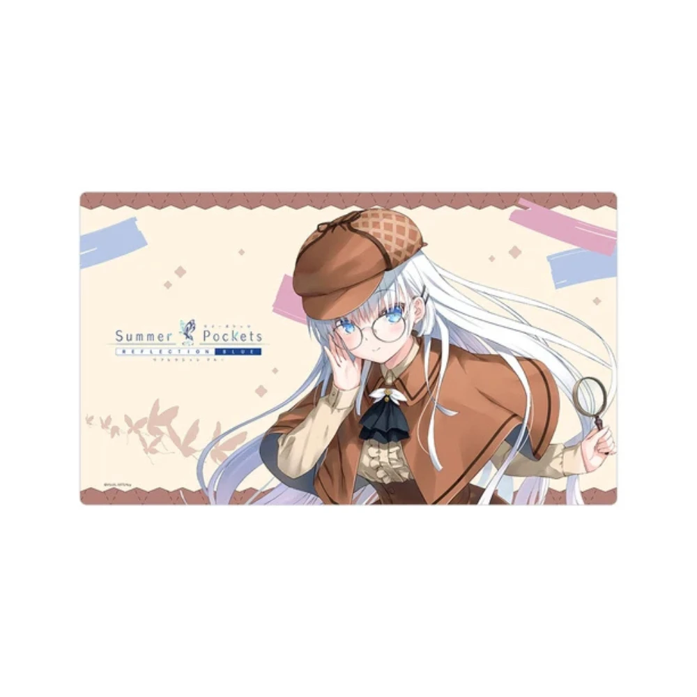 【2026年12月預購】(09/24結單)窗簾魂 橡膠桌墊『Summer Pockets REFLECTION BLUE』鳴瀨白羽 偵探