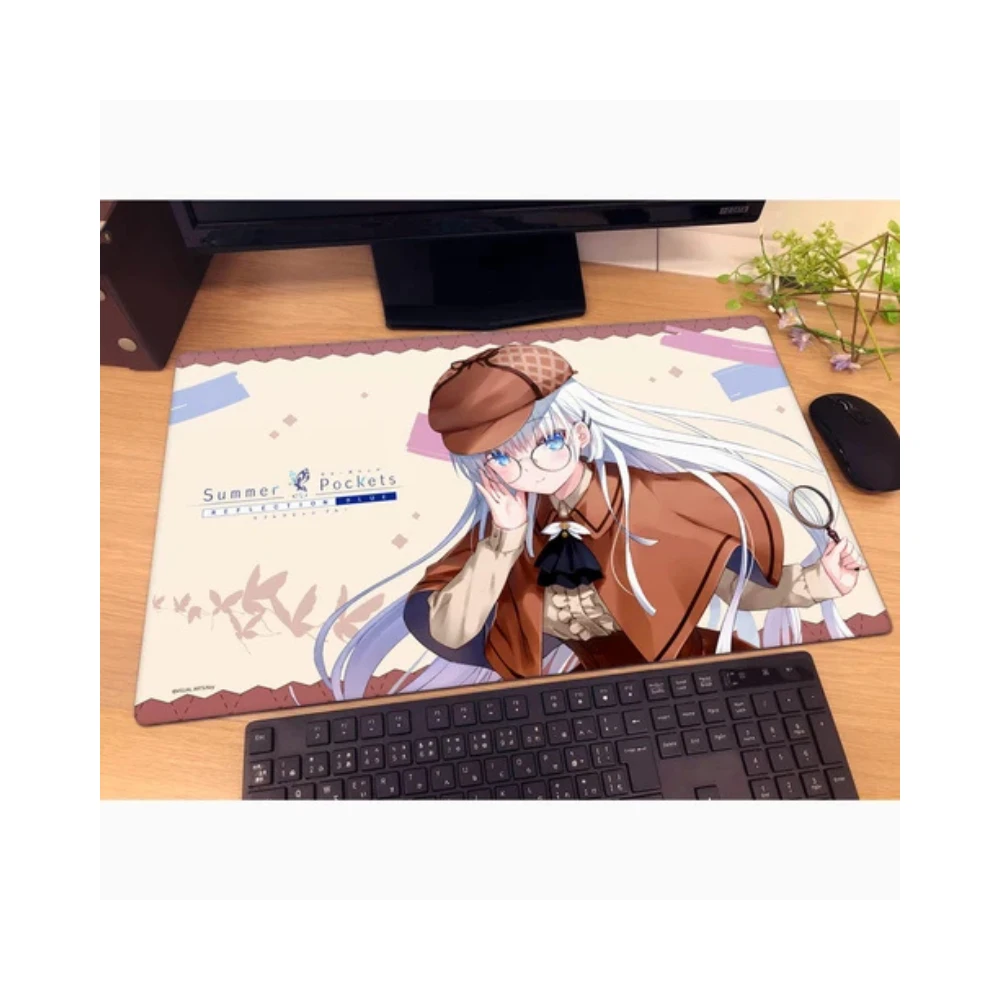 【2026年12月預購】(09/24結單)窗簾魂 橡膠桌墊『Summer Pockets REFLECTION BLUE』鳴瀨白羽 偵探