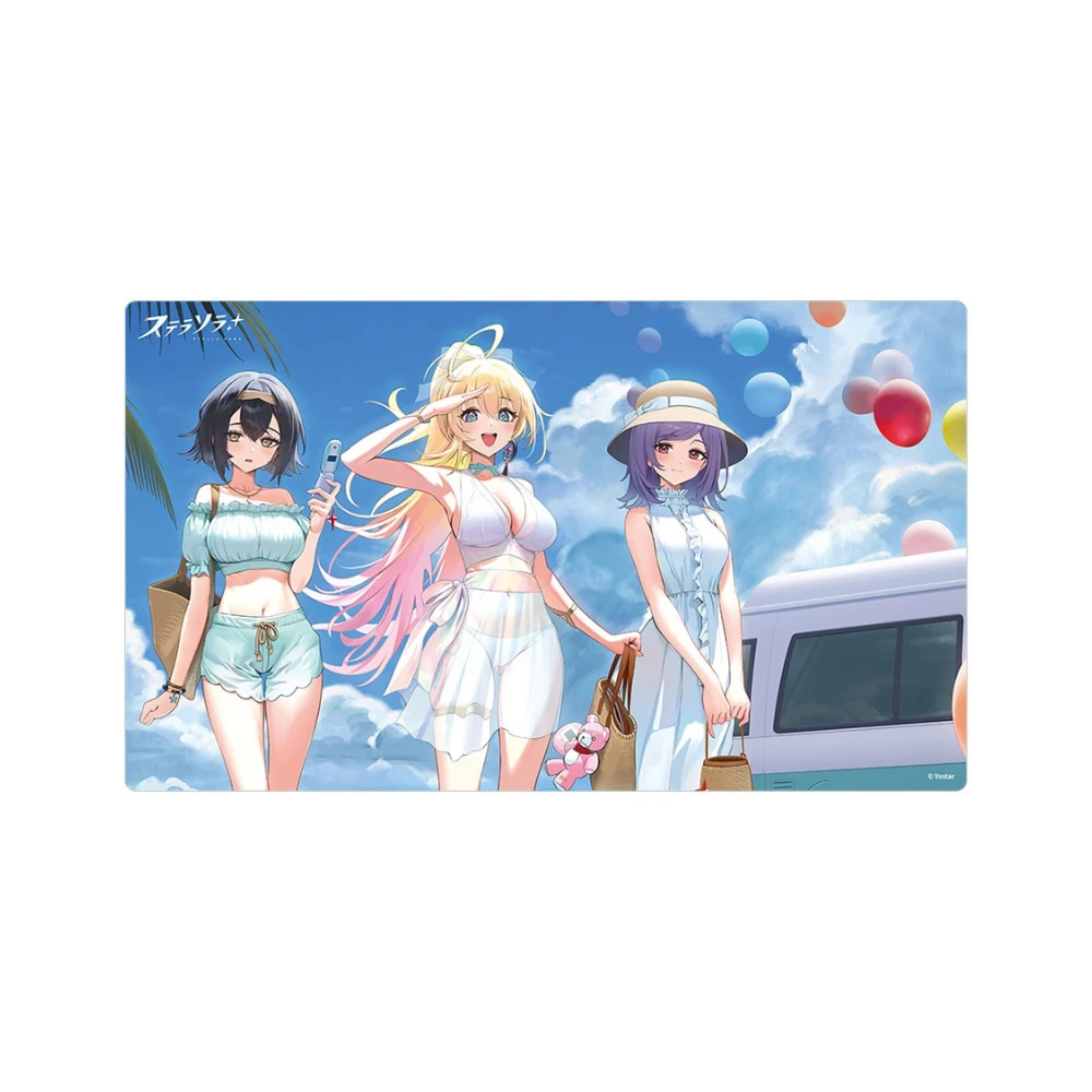 【2027年01月預購】(10/29結單)窗簾魂 橡膠桌墊 全新繪圖『星塔旅人』夏服