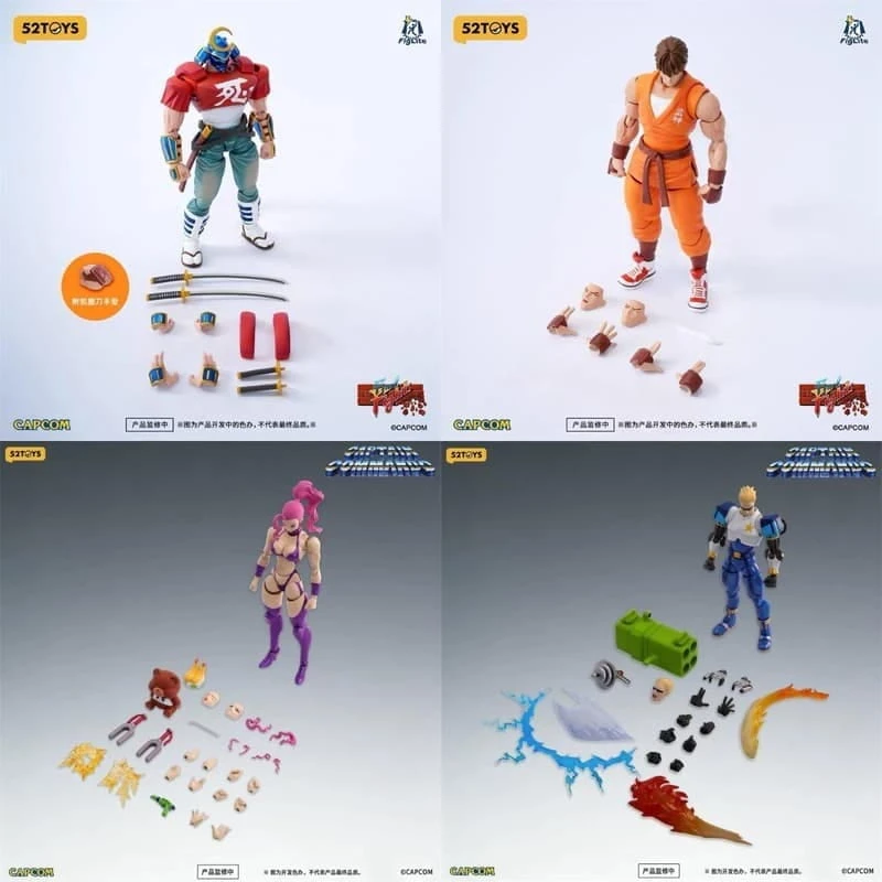 玩具聯合國☆ 預購免訂金52TOYS 閃電奇舞卡普空系列快打旋風名將上尉