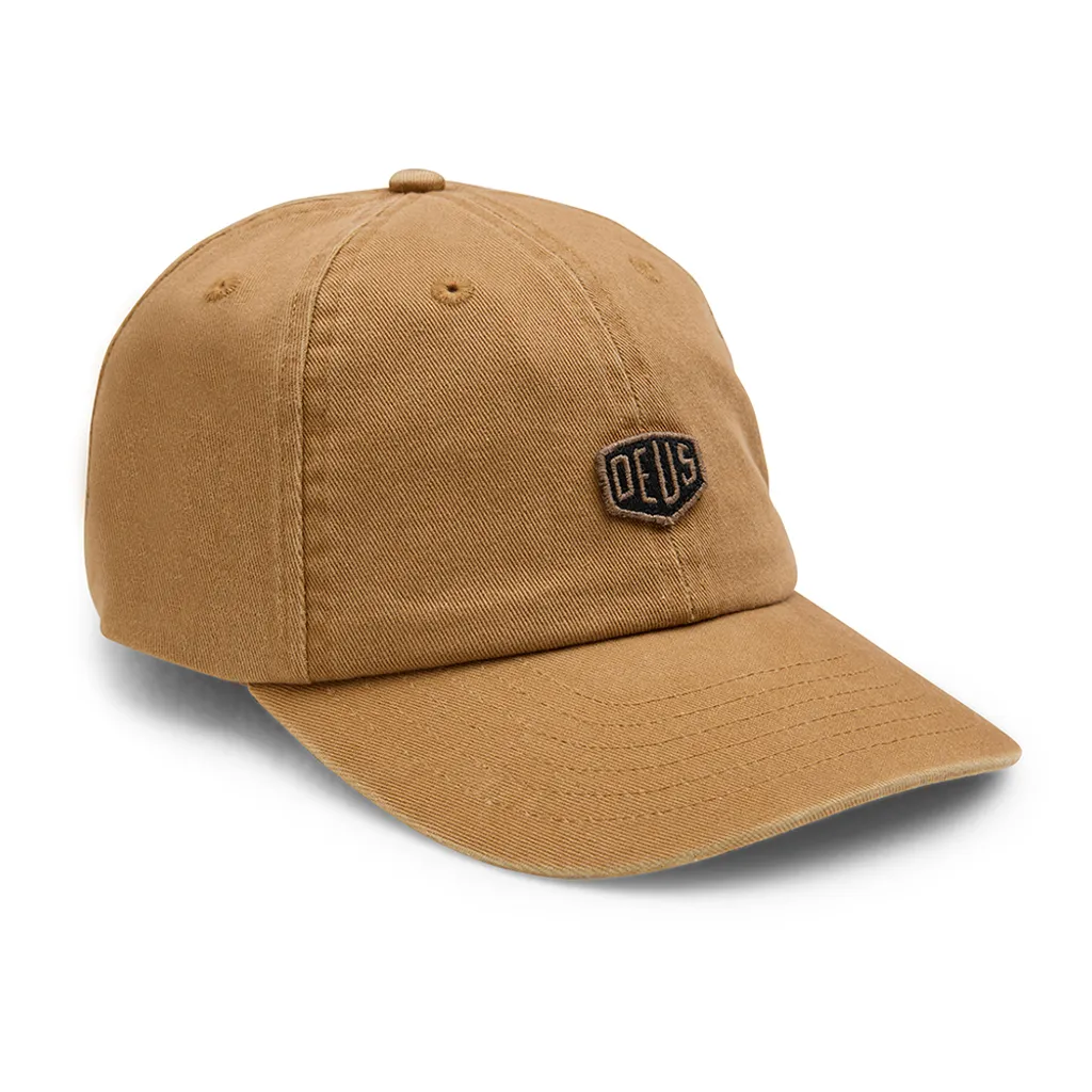 SHIELD STANDARD DAD CAP 棒球帽卡其