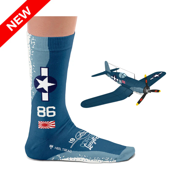 F4U-1 Corsair Lucybelle Socks