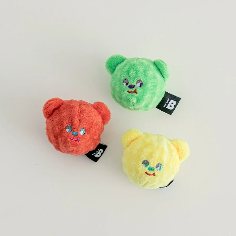 【溫柔系啾啾聲】BITE ME 彈彈熊(3入)｜造型玩具