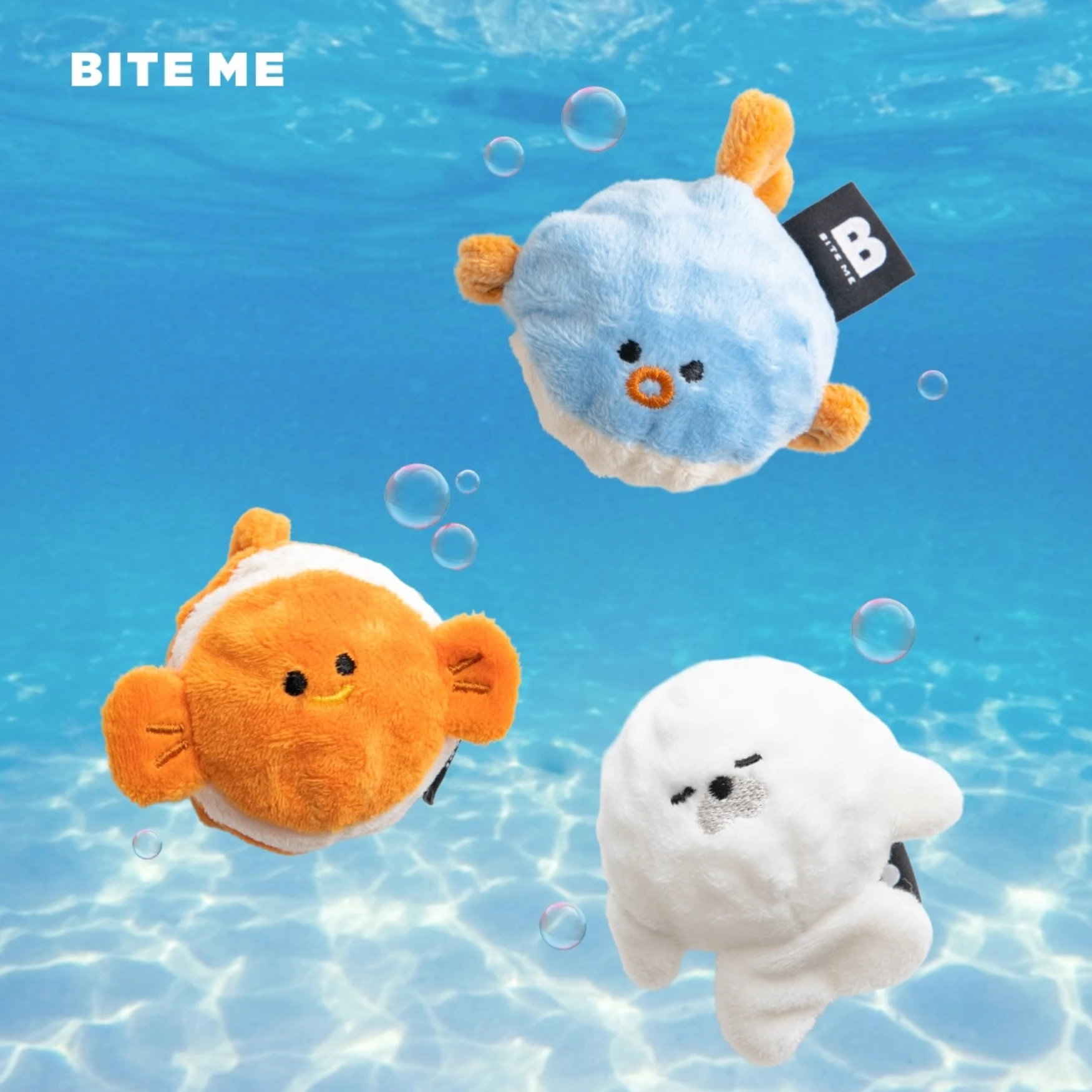 BITE ME 海底總動員(3入)｜造型玩具