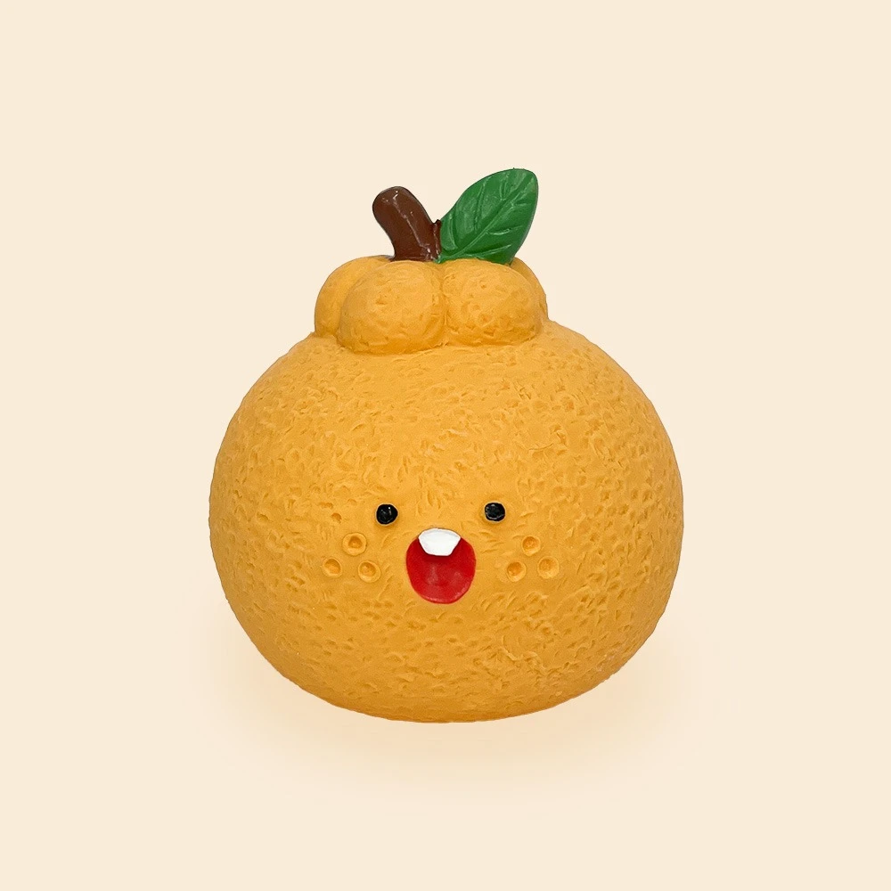 MEANINGLUS 橘子啾啾 乳膠玩具