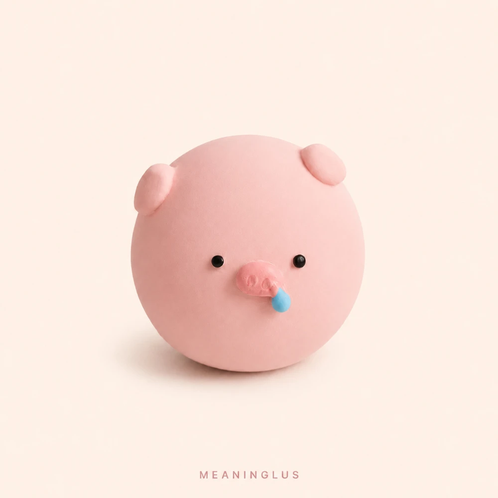 MEANINGLUS 小豬啾啾 乳膠玩具