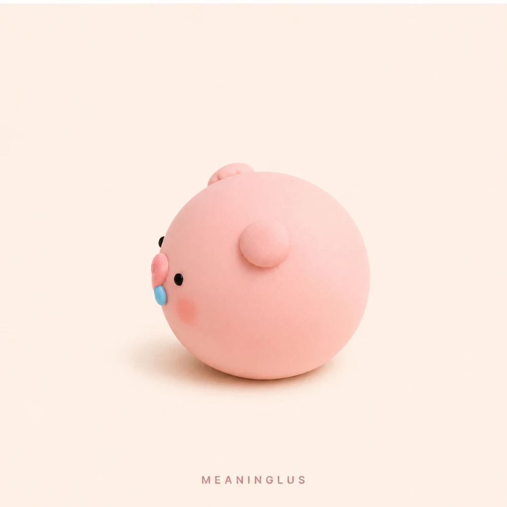 MEANINGLUS 小豬啾啾 乳膠玩具