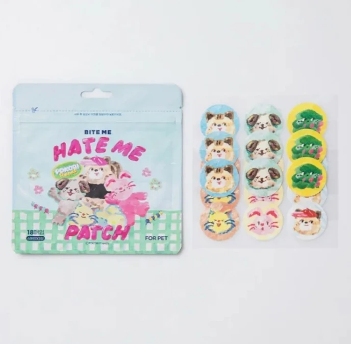 BITE ME X Pokori Friends 防蚊貼片(18入)