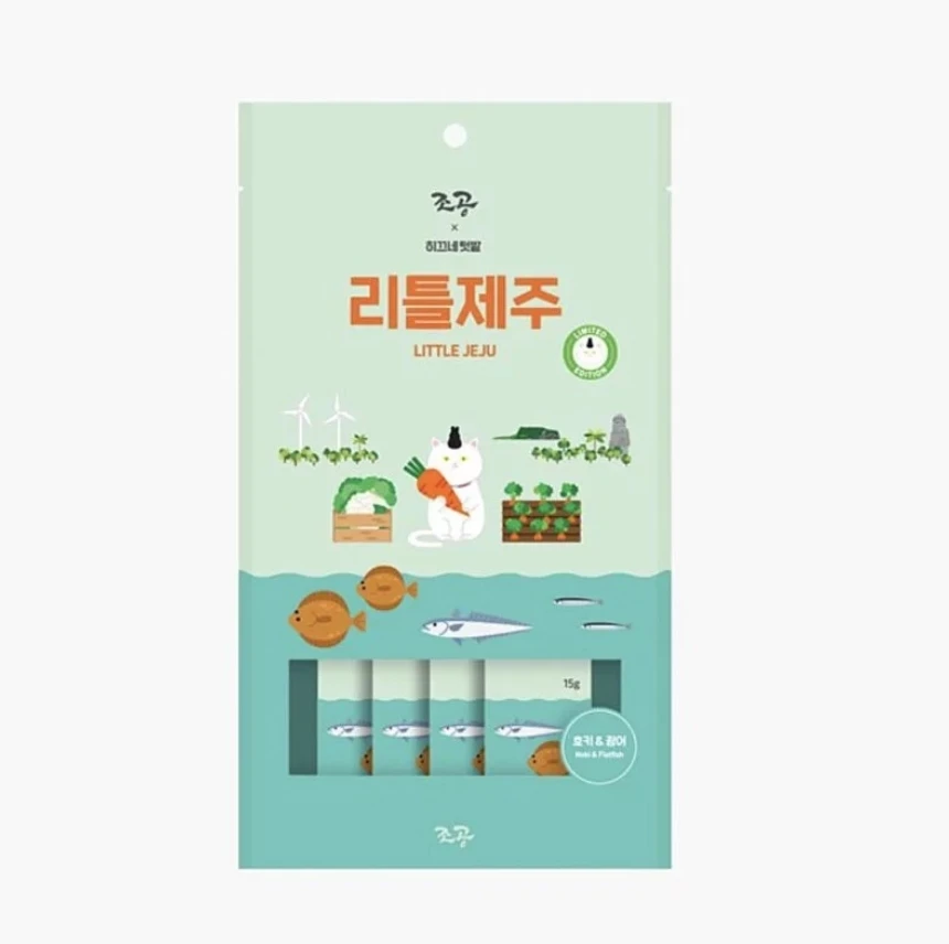 5KM stick - 犬貓用營養肉泥 [濟州島系列-雙魚匯]