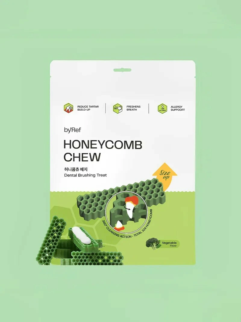 Honeycomb Chew 蜂巢六角潔牙骨 - 三款可選 ( 雞肉 / 蔬菜 / 明太魚 )