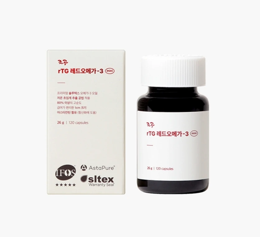 CHOGONG 韓國朝貢-犬貓用rTG紅魚油(中小型寵物用) 120粒