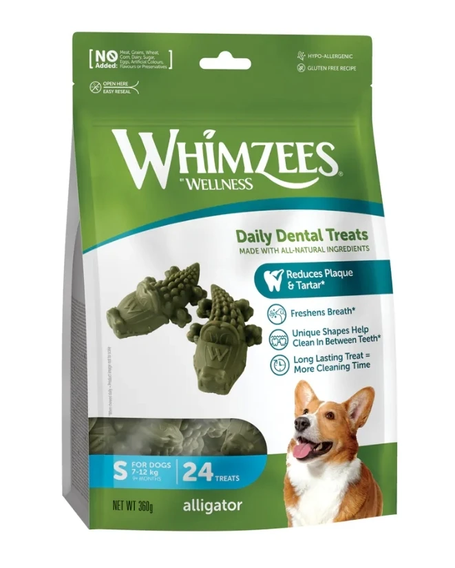 WHIMZEES 唯潔｜鱷魚型潔牙骨 (超值包)