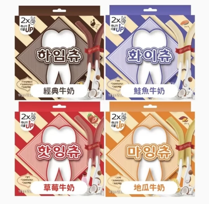 好鴨爆漿軟點心｜地瓜牛奶｜18g*12入（盒裝）