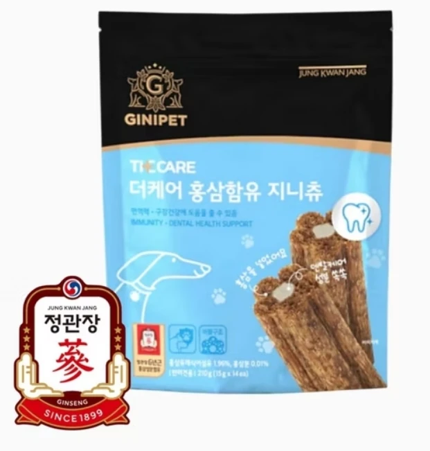 Ginipet 正官庄紅蔘潔牙棒