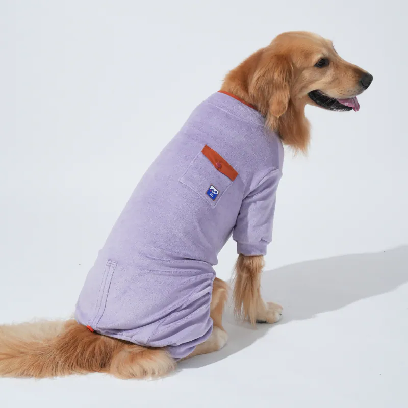 puppygallery｜外出絨毛四腳衣 薰衣草紫
