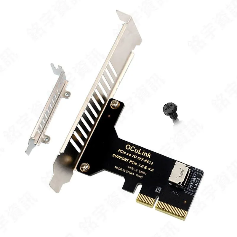 PCIe 4.0 x4 轉 1口內接 OCuLink 轉接卡