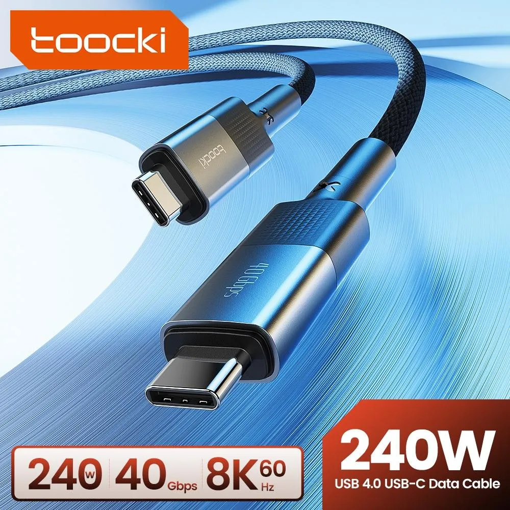 Toocki USB3.2/10Gb USB4.0/40Gb 多功能數據線