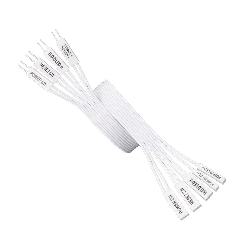 主機板 前置面板 延長線 F-PANEL 24AWG 黑/白雙色 多長度 可選