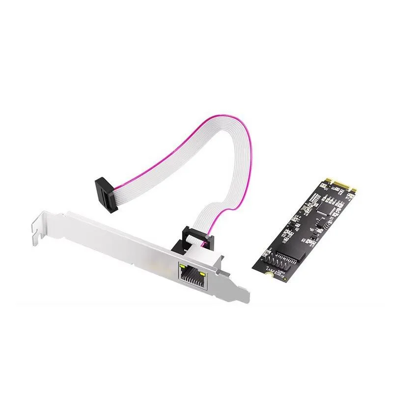 M.2 轉 RJ-45 5Gbps 網路接口 (RTL8126 晶片) 乙太網路卡