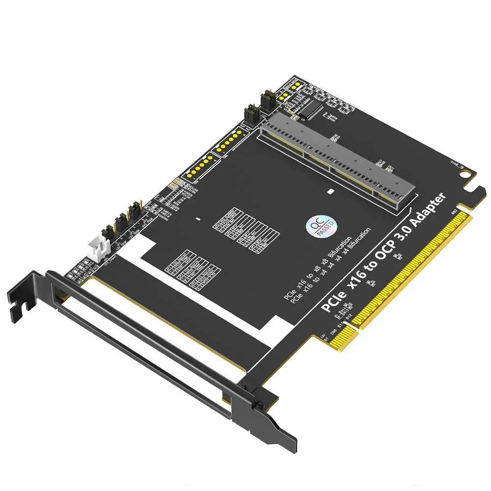 PCIe 5.0 x16 轉 Gen-Z 4C+ / SFF-TA-1002 轉接卡 支援OCP NIC 3.0網卡