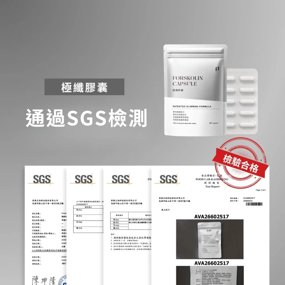 FORSKOLIN 極纖膠囊