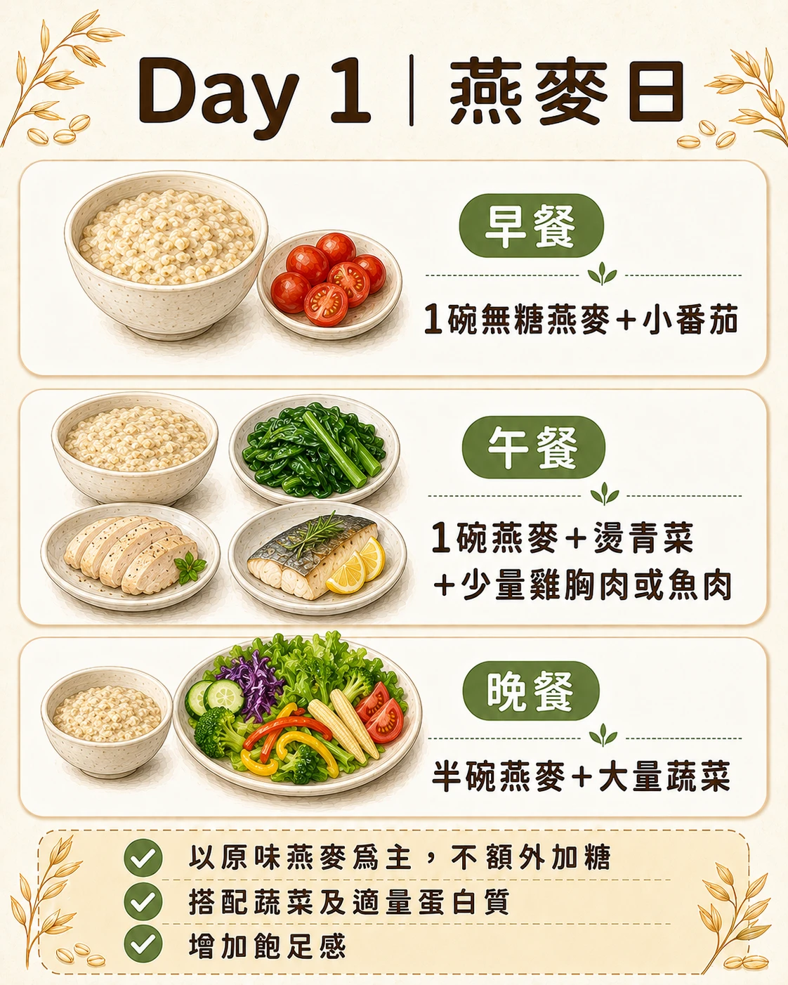 三寶循環3天菜單全公開