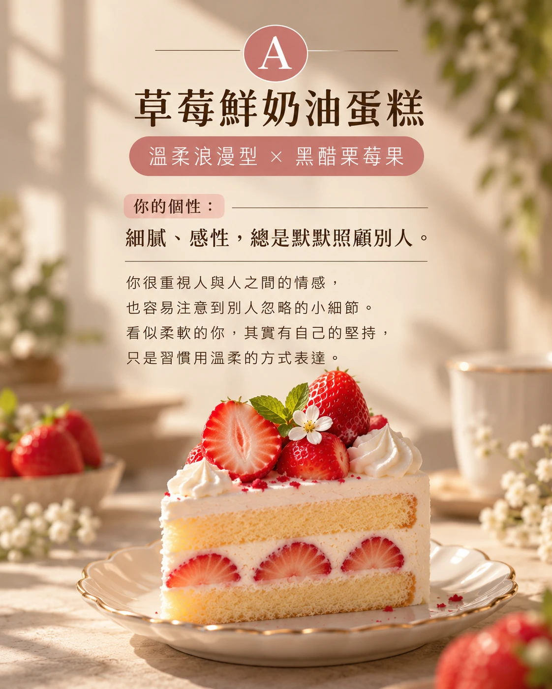 下午茶時間， 你會先拿哪一款甜點？最對味的 BeauTea 果乾水