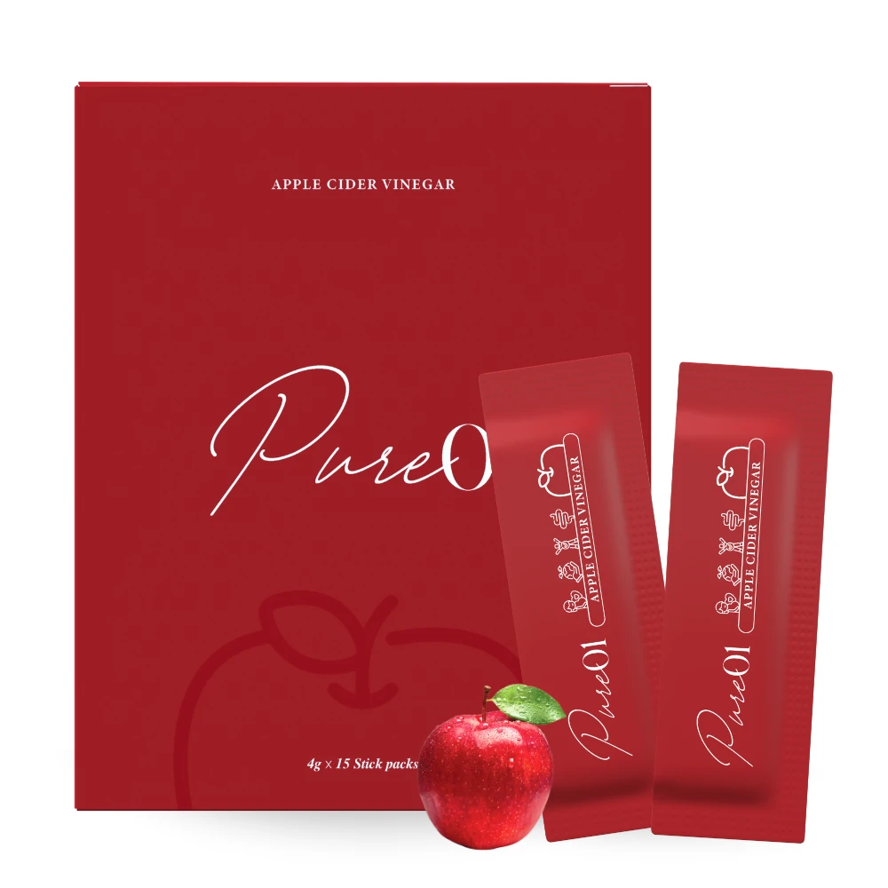 (贈品)Pure01高濃縮蘋果醋飲(15條/盒)​