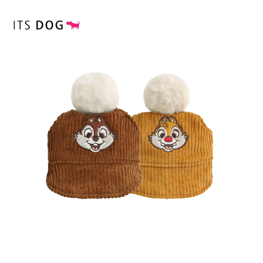 ITS DOG | 奇奇與蒂蒂燈芯絨棒球帽
