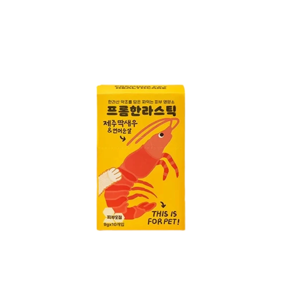 韓國FROM HALLA｜濟州島紅帶龍蝦＆鮭魚口味肉泥