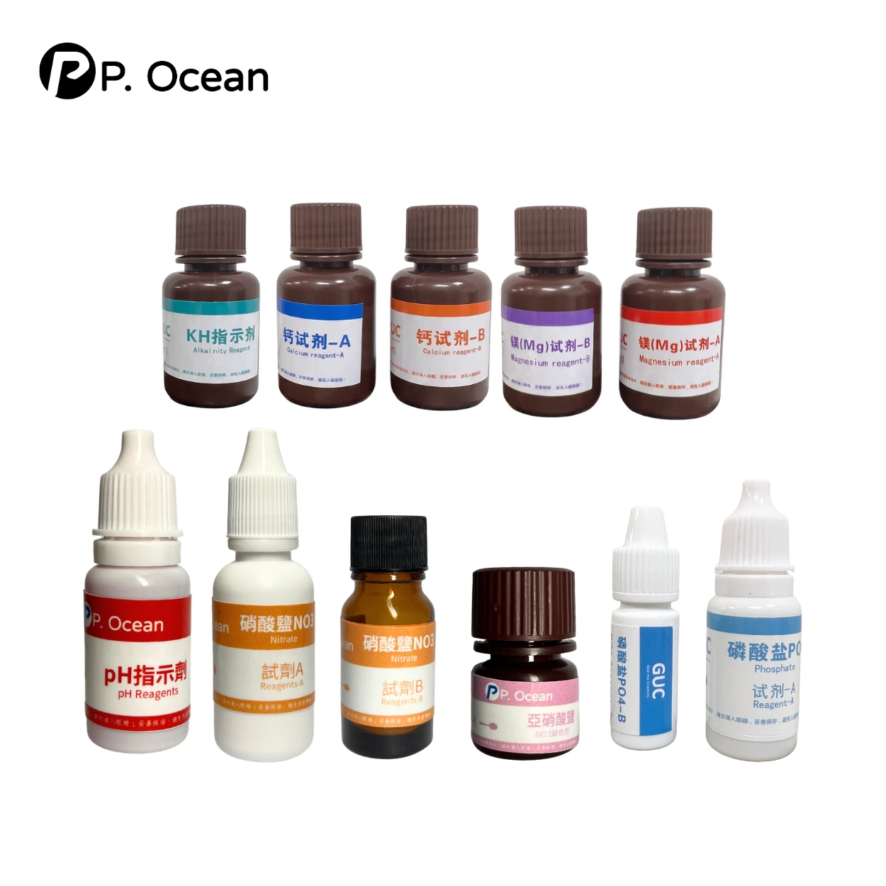 P.Ocean | 水質檢測機專用試劑