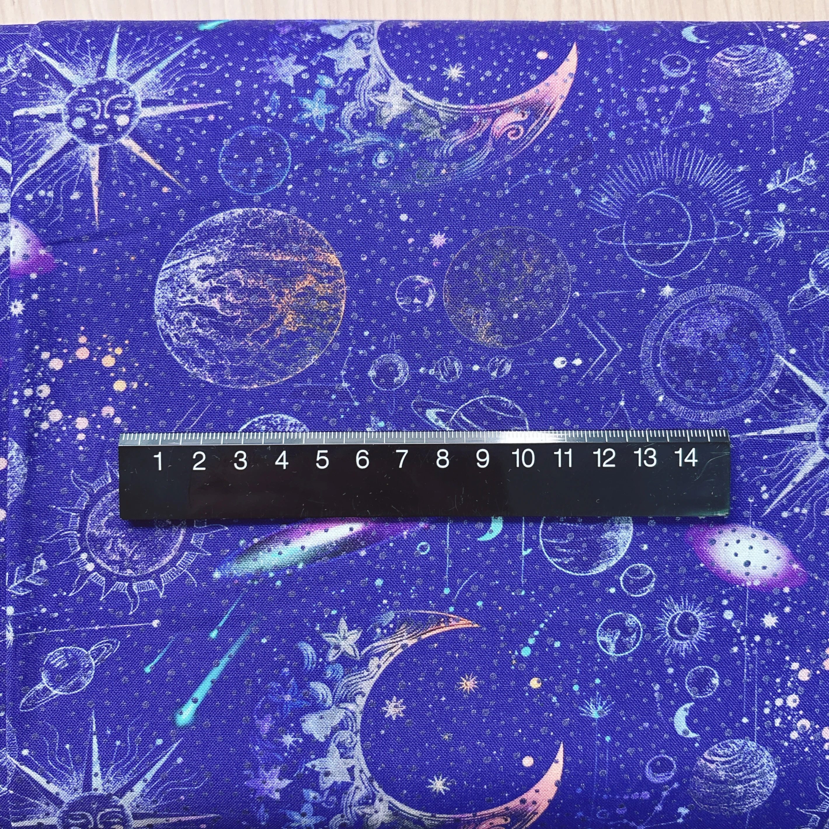 美國品牌印花棉布｜天文之美－星際