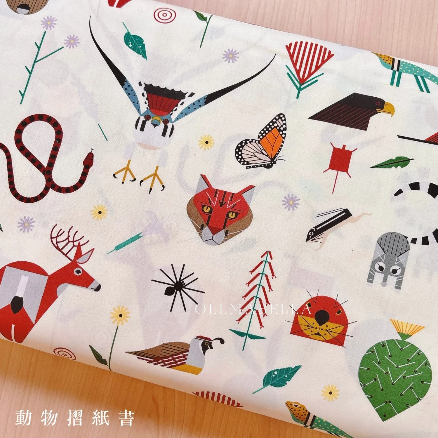 ｜美國–動物摺紙書｜